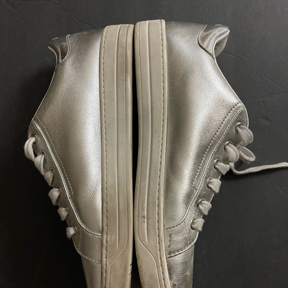 Prada silver sneakers - Picture 4 of 9